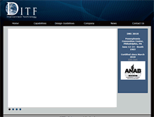 Tablet Screenshot of ditf.com